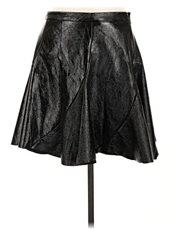 Topshop Faux Leather Skirt (view 1)