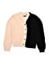 Kidpik 100% Acrylic Color Block Tan Cardigan Size 14 - photo 1