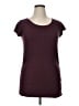 lucy Burgundy Short Sleeve Top Size XL - photo 1