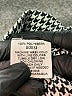 Sweet Suits 100% Polyester Houndstooth Gray Blazer Size 12 - photo 7