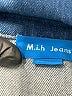m.i.h Jeans 100% Cotton Blue Denim Jacket Size S - photo 6