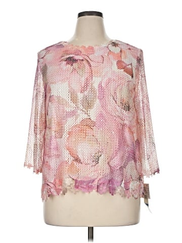 Alfred Dunner 3/4 Sleeve Blouse (view 1)