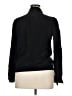 Maje 100% Silk Black Long Sleeve Silk Top Size XL (4) - photo 2