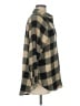 Westbound Checkered-gingham Black Long Sleeve Button-Down Shirt Size M - photo 4