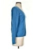 Peck & Peck 100% Cashmere Blue Cashmere Pullover Sweater Size S - photo 4