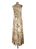 1.State 100% Polyester Animal Print Tan Casual Dress Size L - photo 2