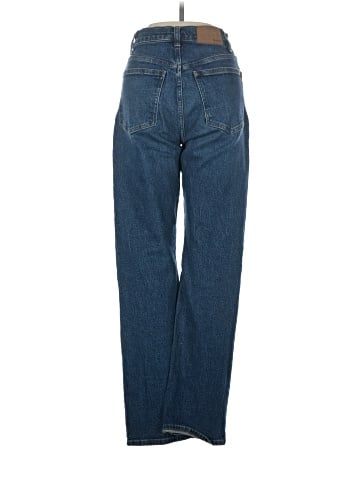 Madewell The '90s Straight Jean in Barlow Wash (view 2)