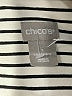 Chico's Stripes Ivory Blazer Size Med (1) - photo 6