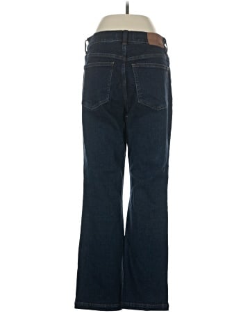 Madewell Kick Out Crop Jeans in Larkspur Wash (view 2)
