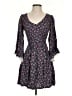 ModCloth Paisley Multi Color Blue Casual Dress Size XS - photo 1