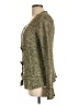 BCBGMAXAZRIA Tweed Green Cardigan Size L - photo 5