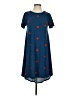 Lularoe Polka Dots Blue Casual Dress Size XS - photo 1