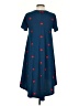 Lularoe Polka Dots Blue Casual Dress Size XS - photo 2