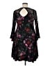 Torrid Floral Black Cocktail Dress Size 1X Plus (1) - photo 2
