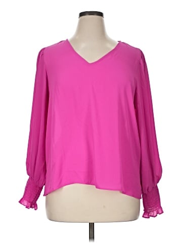 CeCe Long Sleeve Blouse (view 1)