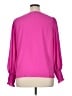 CeCe 100% Polyester Pink Long Sleeve Blouse Size XL - photo 2