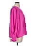 CeCe 100% Polyester Pink Long Sleeve Blouse Size XL - photo 4
