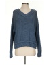 American Eagle Outfitters 100% Cotton Solid Blue Pullover Sweater Size XS - photo 1