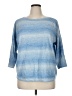 Croft & Barrow Blue Pullover Sweater Size 1X - photo 1