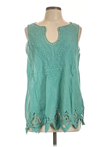 Soft Surroundings Sleeveless T-Shirt (view 1)