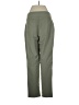 Weatherproof Solid Green Casual Pants Size S - photo 2