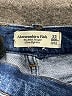 Abercrombie & Fitch Chevron-herringbone Blue Jeans Size 23 waist x short - photo 7