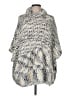 Forever 21 Silver Poncho Size M - photo 1
