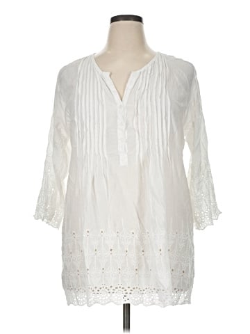 Cute Options 3/4 Sleeve Blouse (view 1)