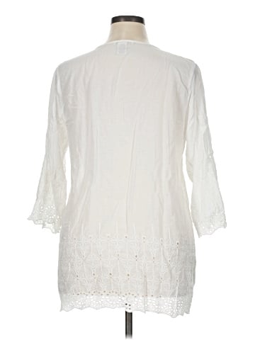 Cute Options 3/4 Sleeve Blouse (view 2)