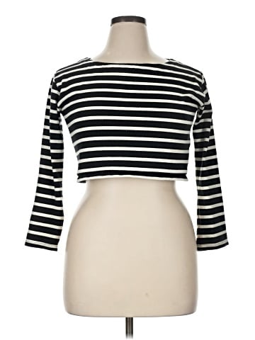 J.Crew 3/4 Sleeve T-Shirt (view 1)