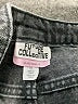 Future Collective 100% Cotton Chevron-herringbone Black Denim Shorts Size 12 - photo 3