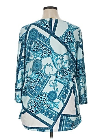 Peter Nygard 3/4 Sleeve Top (view 2)
