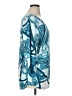 Peter Nygard Teal 3/4 Sleeve Top Size 1X - photo 4