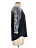Moa Moa Blue 3/4 Sleeve Top Size L - photo 4