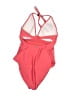 Lole Solid Red One Piece Swimsuit Size L - photo 2