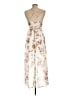 Forever 21 100% Polyester Floral Ivory Casual Dress Size L - photo 2