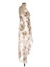 Forever 21 100% Polyester Floral Ivory Casual Dress Size L - photo 4