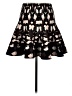 Express Hearts Black Casual Skirt Size M - photo 2