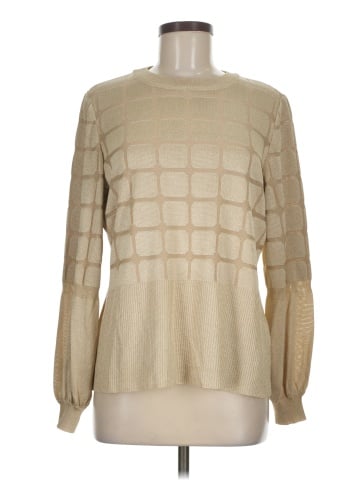 MING WANG Long Sleeve Blouse (view 1)