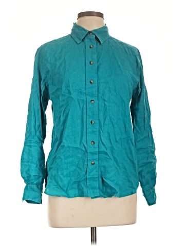 M&S Long Sleeve Button-Down Shirt (view 1)