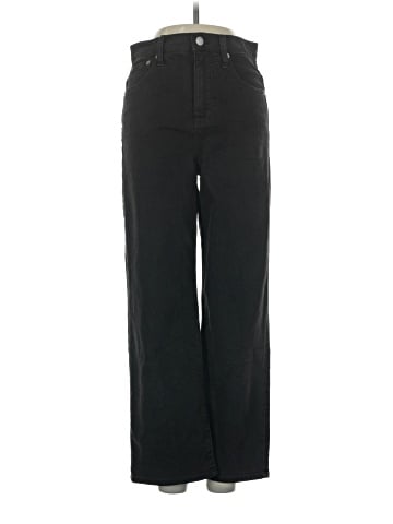 Madewell Slim Wide-Leg Jeans in Lunar Wash (view 1)