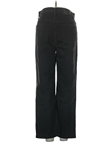 Madewell Slim Wide-Leg Jeans in Lunar Wash (view 2)