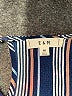 E&M Collection Stripes Blue Romper Size M - photo 4