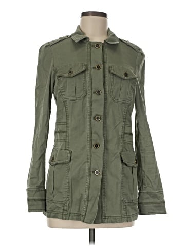White House Black Market Trenchcoat (view 1)