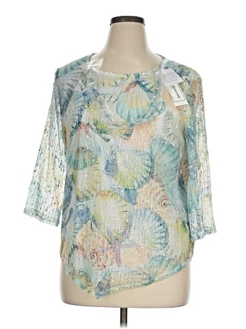Alfred Dunner 3/4 Sleeve Blouse (view 1)