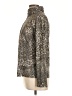 Tehama Animal Print Gold Long Sleeve Turtleneck Size L - photo 5