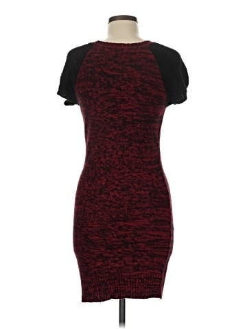 Red Paint Cocktail Dress (view 2)