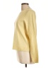 Zara 100% Lana Wool Yellow Wool Pullover Sweater Size L - photo 5