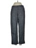 Theory Chevron-herringbone Gray Linen Pants Size 0 - photo 1