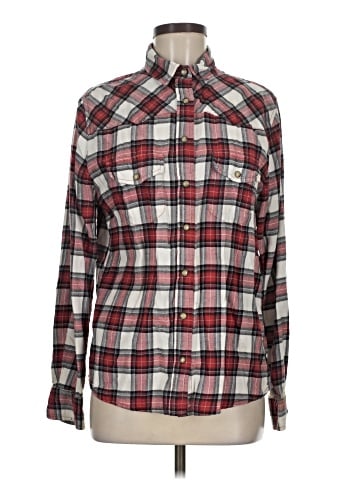 Jachs Girlfriend Long Sleeve Button-Down Shirt (view 1)